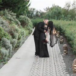 Who Said That The Colour Black Doesn T Fit For A Wedding