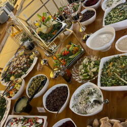 Golden Duck Wedding Catering Salads Buffet